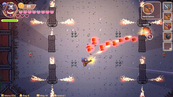 Игра Miss Neko: Pirates, скриншот