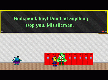Игра Missileman Origins, скриншот