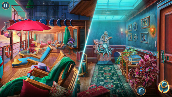 Игра Missing Hearts: Багровый круиз Коллекционное издание, скриншот