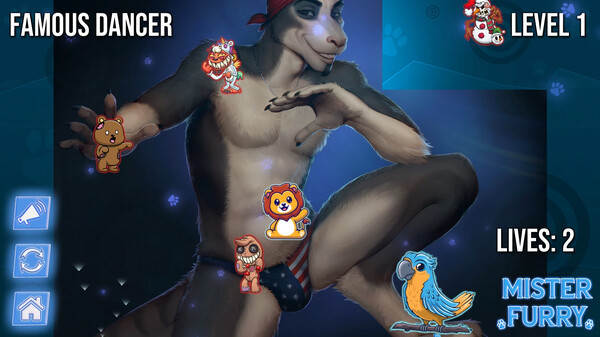 Игра Мистер Фурри, скриншот