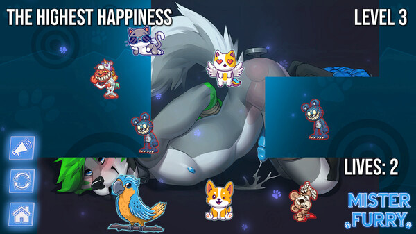 Игра Мистер Фурри, скриншот