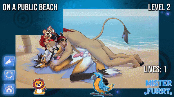 Игра Мистер Фурри, скриншот