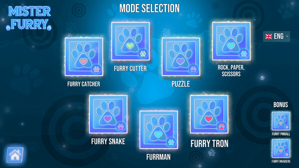 Игра Мистер Фурри, скриншот