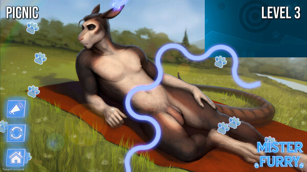 Игра Мистер Фурри, скриншот