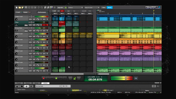 Игра Mixcraft 8 Home Studio, скриншот