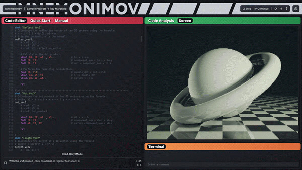 Игра Mnemonimov, скриншот