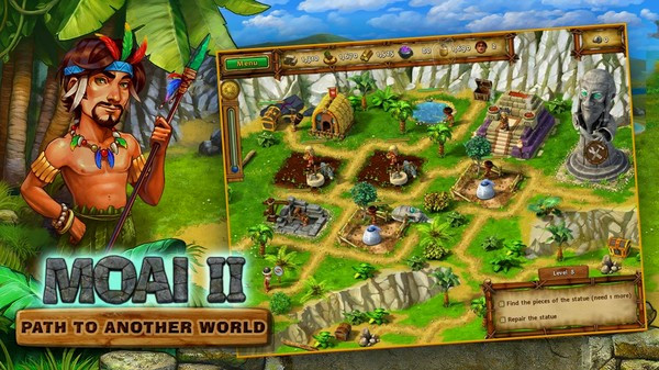 Игра MOAI 2: Path to Another World, скриншот