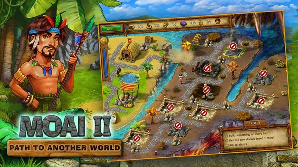 Игра MOAI 2: Path to Another World, скриншот