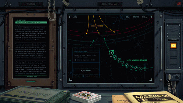 Игра Möbius Front '83, скриншот