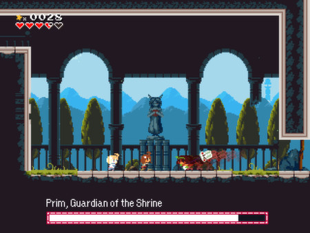 Игра Momodora III, скриншот