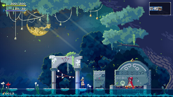 Игра Momodora: Moonlit Farewell, скриншот
