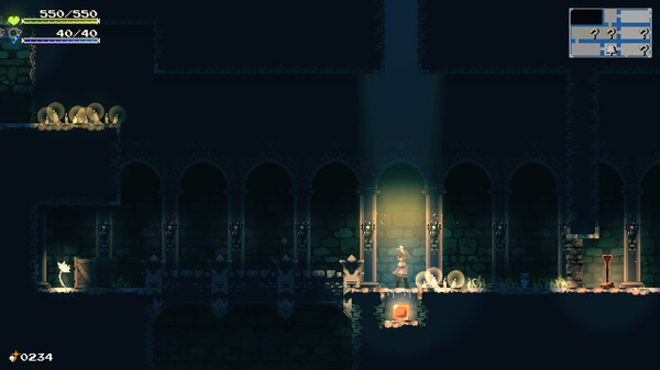 Игра Momodora: Moonlit Farewell, скриншот