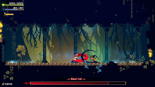 Игра Momodora: Moonlit Farewell, скриншот