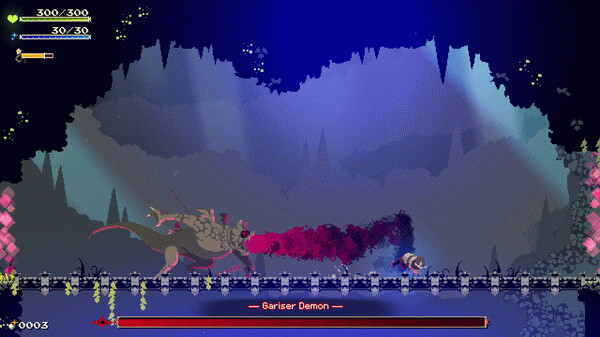 Игра Momodora: Moonlit Farewell, скриншот