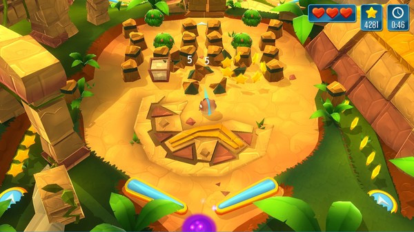 Игра Momonga Pinball Adventures, скриншот