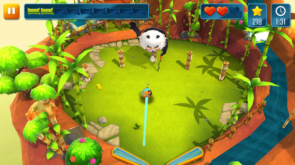 Игра Momonga Pinball Adventures, скриншот