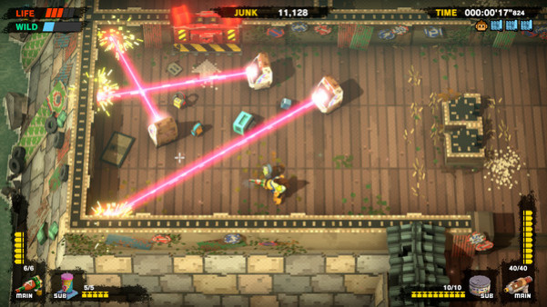 Игра Monkey Barrels, скриншот