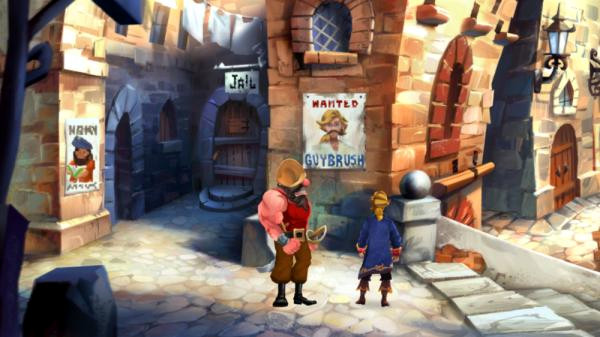 Игра Monkey Island 2 Special Edition: LeChuck’s Revenge, скриншот