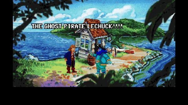 Игра Monkey Island 2 Special Edition: LeChuck’s Revenge, скриншот