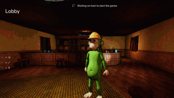 Игра Monkey Jump, скриншот