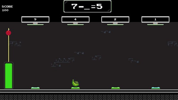 Игра Monkey Math, скриншот
