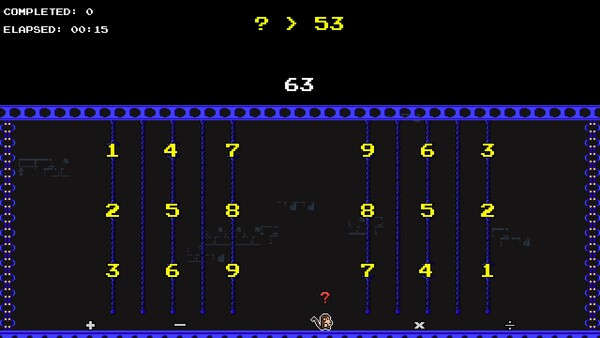 Игра Monkey Math, скриншот