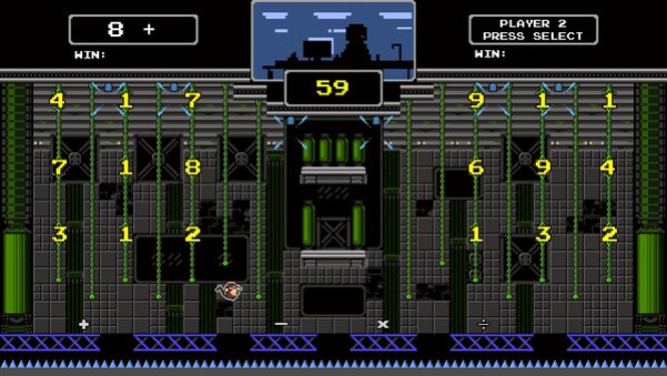 Игра Monkey Math, скриншот