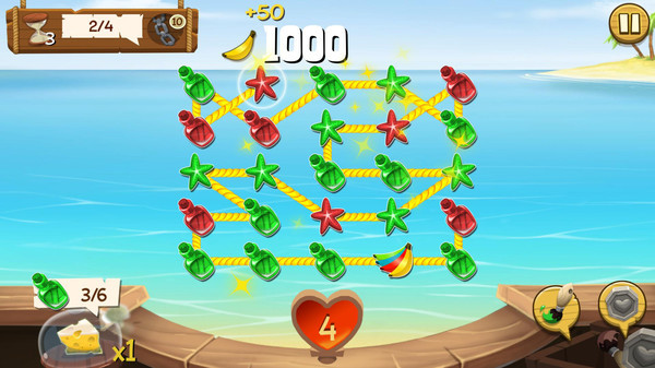 Игра Monkeys Ahoy, скриншот