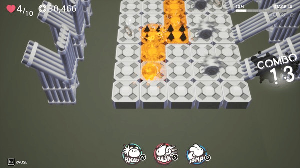 Игра Monochrome World, скриншот