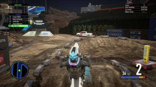 Игра Monster Energy Supercross 3 - Neckbrace Pack, скриншот