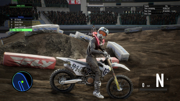 Игра Monster Energy Supercross 3 - Neckbrace Pack, скриншот
