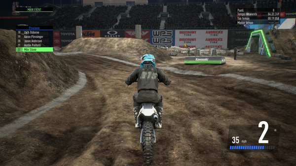 Игра Monster Energy Supercross 3 - Neckbrace Pack, скриншот
