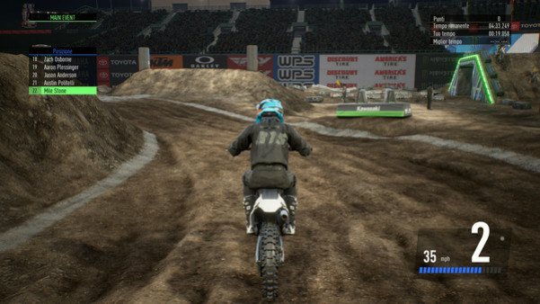 Игра Monster Energy Supercross 3 - Neckbrace Pack, скриншот