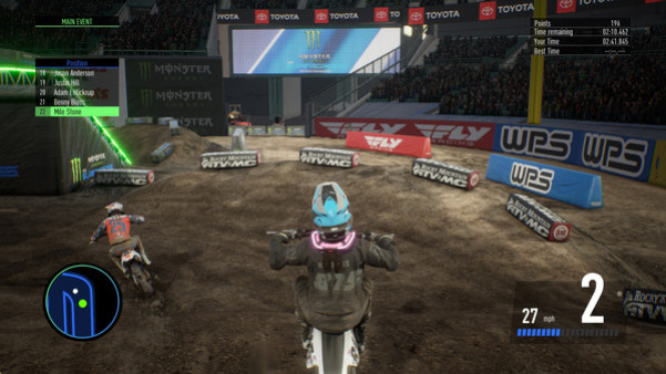 Игра Monster Energy Supercross 3 - Neckbrace Pack, скриншот