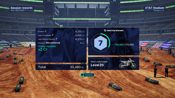 Игра Monster Energy Supercross 5 - Credits Multiplier, скриншот