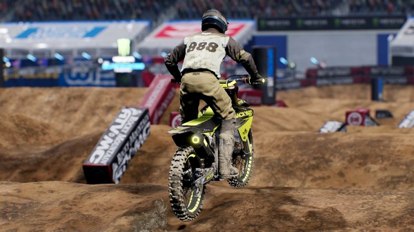 Игра Monster Energy Supercross 5 - Neon Pack, скриншот