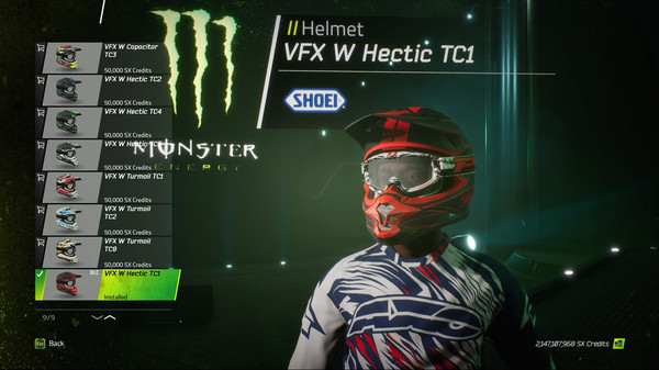 Игра Monster Energy Supercross - Bluefire Custom Rider Pack, скриншот