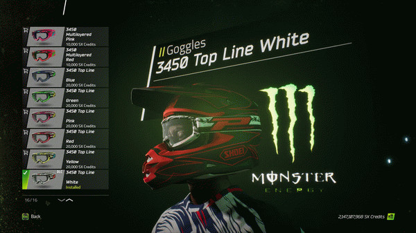Игра Monster Energy Supercross - Bluefire Custom Rider Pack, скриншот
