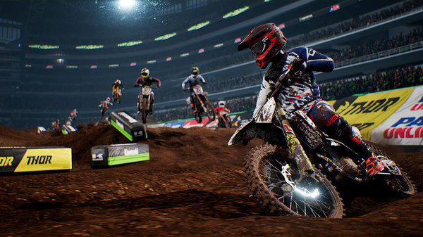 Игра Monster Energy Supercross - Bluefire Custom Rider Pack, скриншот