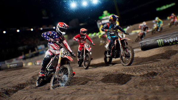 Игра Monster Energy Supercross - Themed Liveries & Tracksuits, скриншот