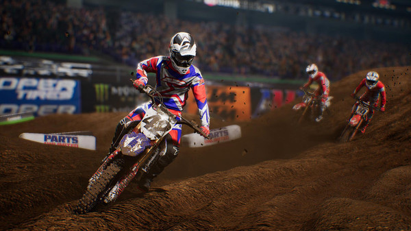 Игра Monster Energy Supercross - Themed Liveries & Tracksuits, скриншот