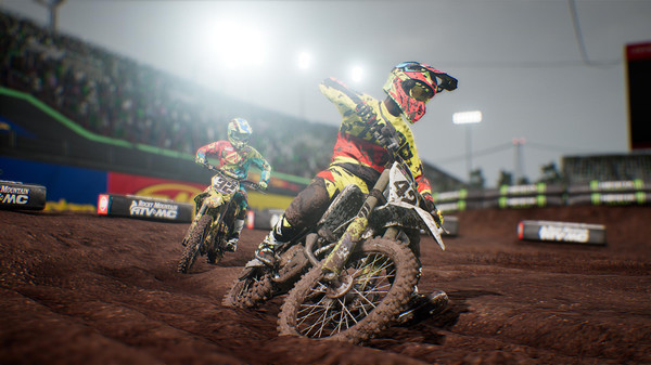 Игра Monster Energy Supercross - Yellowfire Custom Rider Pack, скриншот