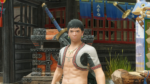 Игра MONSTER HUNTER RISE - "Bunny Dango Earrings" Hunter layered armor piece, скриншот