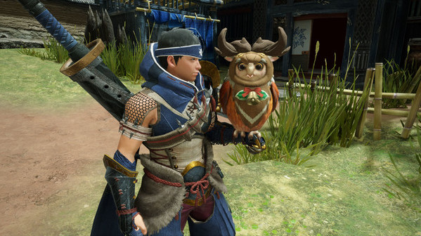 Игра MONSTER HUNTER RISE - Костюм Ухута "Стадо оленей", скриншот