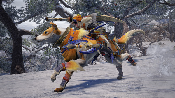 Игра MONSTER HUNTER RISE, скриншот