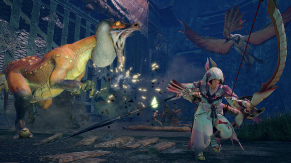 Игра MONSTER HUNTER RISE, скриншот