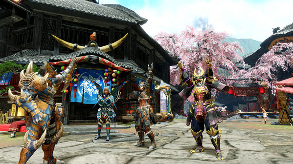 Игра MONSTER HUNTER RISE, скриншот
