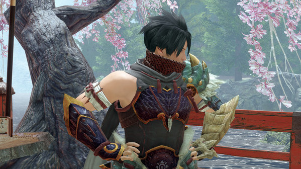 Игра MONSTER HUNTER RISE - Прическа "Стрижка Уцуси", скриншот