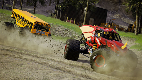 Игра Monster Jam Steel Titans 2, скриншот