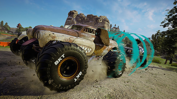 Игра Monster Jam Steel Titans 2, скриншот